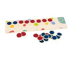 Small Foot 11369 plaquette de calcul en Bois Educate, certifiée FSC 100%, Apprendre Les mathématiques Facilement Jouets, Multicolore