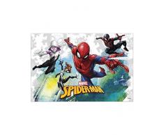 Nappe en Plastique. Spider-Man Team Up Taglia Unica Multicolore