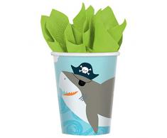 Amscan International 9904651 Amscan Lot de 8 gobelets en papier 250 ml