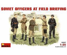 MiniArt Maquette en Plastique Échelle 1/35 Les officiers soviétiques sur Le Terrain