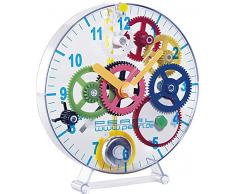 Pearl NC-7347 Ma première Pendule pour Enfant (Montres à Construire soi-même), Transparent