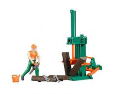 BRUDER - 62650 - Set Forestier Bworld avec Figurine