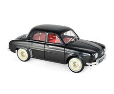 Norev- Renault Dauphine 1958-Black Voiture Miniature de Collection, 185169, Noir