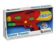alldoro 60101 Pistolet à Eau avec réservoir 510 ML de Long et 8 m de Large, Couleurs Assorties en Rouge et Bleu pour Un Plaisir de Jeu Humoristique