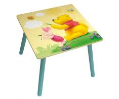 Jemini - 711435 - Ameublement et Décoration - Table Carrée en Bois - Winnie the Pooh