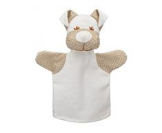 MU Chien 27 cm Mimi, Points, Marionnette