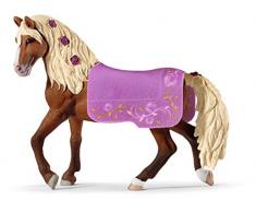 SCHLEICH- Figurine Spectacle équestre + étalon Paso Fino Horse Club, 42468, Multicolore