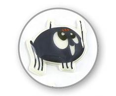 Maildor CY083O - Un sachet de gommettes 3D Cooky 1 planche 7,5x12cm, Araignées (24 stickers)