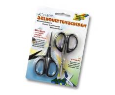 Glorex GmbH Folia 779 – Silhouette ciseaux 2 pièces, environ 10,5 cm de long