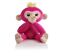Fingerlings Hugs – Peluche interactive singe rose Bella