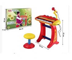 Toyland Bontempi 37907 Piano Kid avec Tabouret