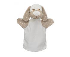 MU mubrno 20405b Chien 25 cm Mimi, Fleurs, Marionnette, Multicolore