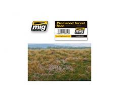 AMMO munitions Mig-8352 Pinewood Forêt Base Tapis de Gazon, Multicolore