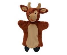 Moravská ústredna 20315 Une Vache 30 cm, marionnettes à Main, Multicolore