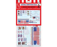 AMT Mka024 Rat Rod Graphique Autocollant Modèle Lot, échelle 1 : 25