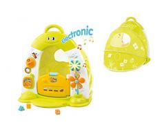 Smoby - 110400 - Cotoons Maison DÉveil - Tente Pliable - Activités Mécaniques et Électroniques - + Piles Incluses