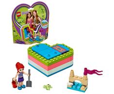 LEGO®-Friends La boîte cœur dété de Mia Jouet pour Fille et Garçon à Partir de 6 Ans et Plus, 85 Pièces 41388