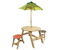 Fantasy Fields Extérieur Table avec Deux Chaises, Sunny Safari
