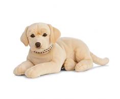 Peluche Living Nature - Chien Labrador géant en peluche, doré (60 cm)