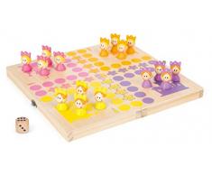 small foot 11105 Ludo Princesses en bois, en bois certifié FSC® 100% bois, avec boîte de transport pratique pour les déplacements.