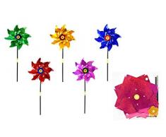 Toi-Toys- Moulin à Vent 6-Ass Papeterie et Autocollants, 64140Z, Multicolore