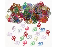 Folat Confettis de Table Motif Nombre