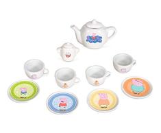 Smoby - 310531 - Peppa Pig - Jeu dImitation - Dinette Porcelaine - 10 Pièces