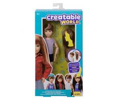 Creatable World Coffret Découverte Personnages, poupée personnalisable aux cheveux roux, jouet pour enfant à partir de 6 ans, GKV40