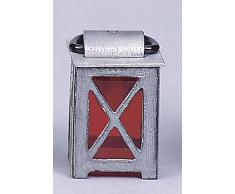 Rulke Rulke020624 40 mm Rouge de Berceau Lanterne en étain