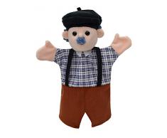 Moravská ústredna 20506 Un Grand-père 28 cm, 0 + marionnettes à Main, Multicolore