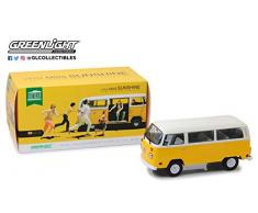 Greenlight Collectibles- Voiture Miniature de Collection, 19051, Jaune/Blanc