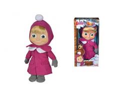 Simba - 109301676 - Masha et Michka - Masha en Tenue dHiver - Poupée 40 cm