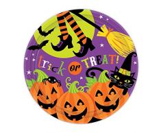 Amscan International 999947 23 cm sorcières équipage Papier Assiettes