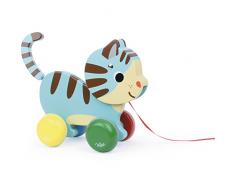 Vilac - 4607 - Jouet de Premier Age - Marcel le Chat à Balancier Mélusine