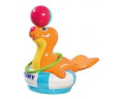 TOMY Toomies - Sandy Mon Otarie E72609, Jouet de Bain, Jeu Multi Activités, Jeu dEau Éducatif, Jouet Premier Âge, Jouet dÉveil pour Bébé de 12 mois+, pour Garçon et Fille, Multicolore