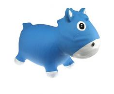 Kidzzfarm Harry Cheval Peluche bébé - 12 mois et plus, Bleu - Version Anglaise