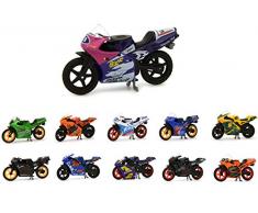 Globo Toys 34511 Spidko moulé sous Pression Course Moto (2 pièces)