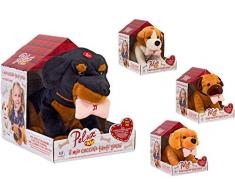 Globo Toys 37844 27 cm Pelux Chien en Peluche avec Mouvement/Son
