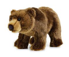 National Geographic- Grizzly Bär Animal en Peluche, 9770740, Marron