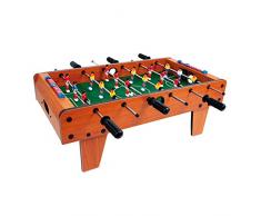 Small Foot 6702 baby-foot en bois, le baby-foot peut être placé sur nimporte quelle table, à partir de 5 ans