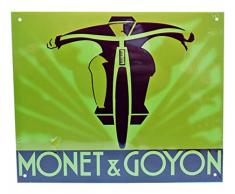 Dioramax- Miniature Voiture de Collection, Monet & GOYON, Beige