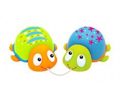 Escabbo- Jouet de Bain, EZ15102, Vert, Bleu, Orange