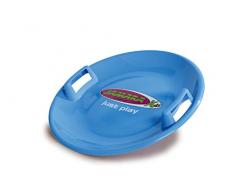 Jamara 460369 460369-Snow Play Barre dappui antidérapante 60 cm sur Les Deux côtés, Corps en Plastique Robuste Robuste et Amusant sur Le Plateau antidérapant Bleu