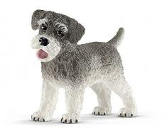 Schleich- Figurine Schnauzer Nain Farm World, 13892, Multicolore