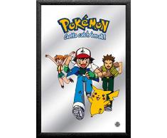 PoKéMoN V829410 Miroir Ash & Friends Noir