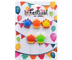 Grand Festival Bougie dAnniversaire Coloris Assortis (1)