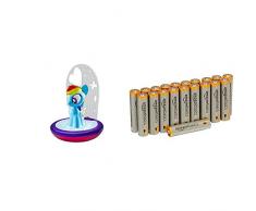 Mon Petit Poney - Veilleuse magique GoGlow - lampe de poche et projecteur avec piles AmazonBasics