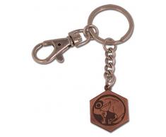 Great Eastern Divertissement Tsubasa Cage à Oiseaux Royaume Emblème en métal Porte-clés