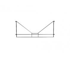 Märklin - 8925 - Modélisme Ferroviaire - Outil - Suspension Transversale - 72 mm