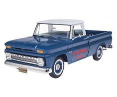 Revell Monogram Maquette de Voiture 1966 Chevy Fleetside Pickup échelle 1:25, 85-7225, Multicolor